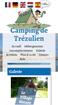Mobile Screenshot of camping-trezulien.com